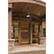 Z-Lite Luca Outdoor Chain Mount Ceiling Fixture, 1-Light, 9.25 In.W x 24 In.H, Black/Etched 517CHB-BK-LED - alternate 3